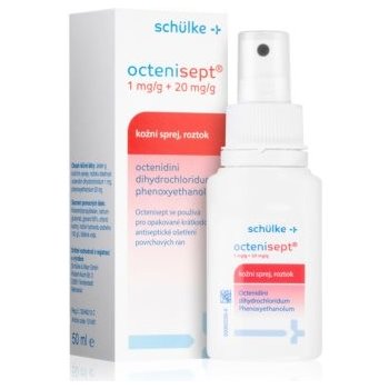 Octenisept 0,1 g-100 g kožní sprej drm.spr.sol. 50 ml