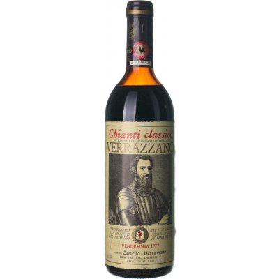 Castello di Verrazzano Chianti suché červené 1977 0,75 l (holá láhev) – Hledejceny.cz