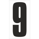 Číslo na plastu - 9 plast 3 mm 80x165 mm – Zboží Dáma Číslo na plastu - 9 plast 3 mm 80x165 mm – Zboží Dáma