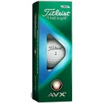 Titleist AVX 2022 bílé 3 ks – Hledejceny.cz