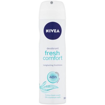 Nivea Fresh Comfort deospray 150 ml od 47 Kč - Heureka.cz