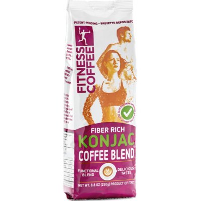 Fitness Coffee Konjac coffee blend pražená káva 250 g – Zbozi.Blesk.cz