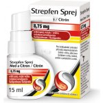 STREPFEN SPREJ MED A CITRON ORP 8,75MG ORM SPR SOL 1X15ML – Hledejceny.cz
