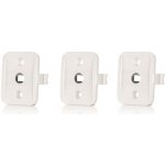 Reer zámek na okna a balkonové dveře 3 ks bílá – Sleviste.cz