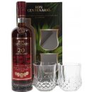 Rum Ron Centenario Fundacion 20y 40% 0,7 l (dárkové balení 2 sklenice)