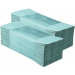 Eurokraft Ekonom PZ71 Skládané ručníky recyklovaný papír 1 vrstva zelená bal.j. 20 balení po 250 ks – Zboží Dáma