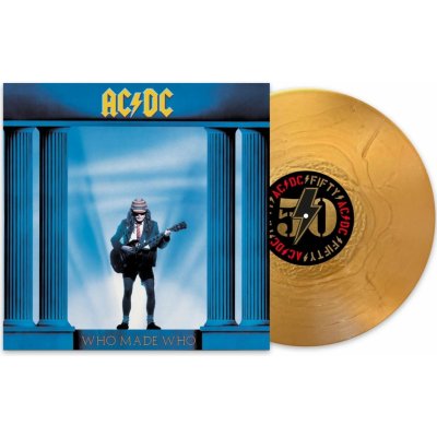 AC/DC - Who Made Who Limited Gold Metallic LP