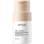 ANUA RICE ENZYME BRIGHTENING CLEANSING POWDER rozjasňující čistící prášek s rýžovými enzymy 40 g – Zboží Dáma