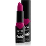 NYX Professional Makeup Suede Matte Lipstick matná rtěnka 12 Clinger 3,5 g – Zboží Mobilmania
