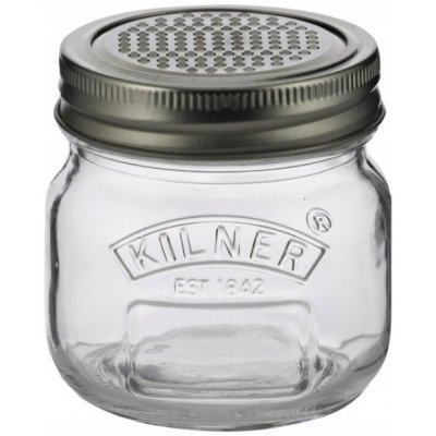 Kilner Malá skleněná zavařovací sklenice s otočným víčkem a struhadlem 250ml – Hledejceny.cz