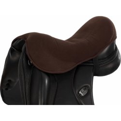 ACAVALLO Potah na posedlí Dressage Dri-Lex Ortho-Coccyx 20mm hnědý