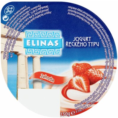 Elinas Jogurt řeckého typu jahoda 150 g