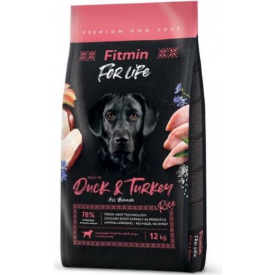 Fitmin Dog For Life Adult Duck & Turkey 2x12kg