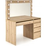 Halmar Toaletní stolek Hollywood XL Dub artisan – Sleviste.cz