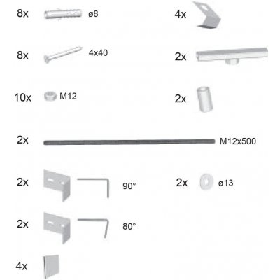 RAVAK 10, BeHappy II B28100000N – Zboží Dáma