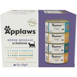 Applaws Cat Multipack konzerv variety 12x 70 g – Hledejceny.cz