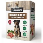 Grand deluxe jehněčí s rýží a špenátem 4 x 300 g – Sleviste.cz