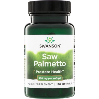 Swanson Saw Palmetto Extract 160 mg 120 kapslí – Hledejceny.cz