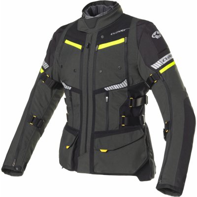 Clover GTS-4 WP AIRBAG tmavě šedo-žluto-černá – Sleviste.cz