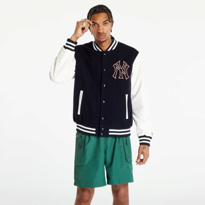 New Era New York Yankees Mlb Lifestyle Varsity Jacket Navy – Zboží Mobilmania