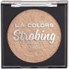 Pudr na tvář L.A. Colors Rozjasňující pudr Strobing CSP251-260 CSP255 Gold Halo 6,5 g