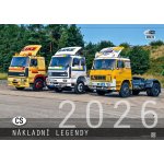 Nástěnný MAXI CS NÁKLADNÍ LEGENDY velikost 480 x 680 mm 2026 – Zboží Mobilmania