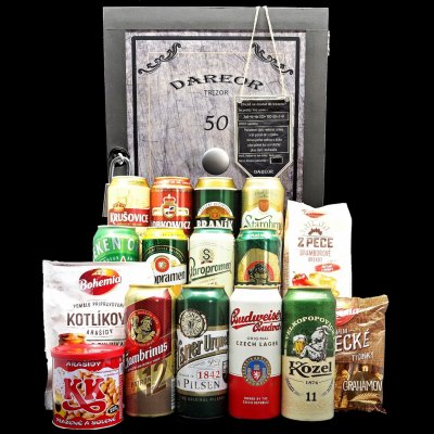 Trezor dárková bedna s potiskem pro pivaře – Zboží Dáma
