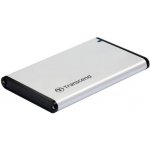 Transcend StoreJet 25S3 externí rámeček pro 2.5" HDD/SSD, SATA III, USB 3.0, celohliníkový, stříbrný, TS0GSJ25S3 – Zbozi.Blesk.cz