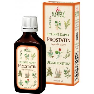 Grešík Prostatin bylinné kapky Devatero bylin 50 ml – Hledejceny.cz