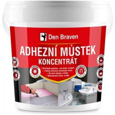 DEN BRAVEN Penetrační podkladový nátěr Adhezní můstek 1kg (KONCENTRÁT) – Zboží Mobilmania