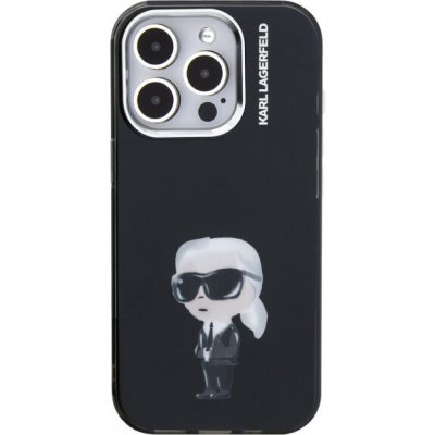 Karl Lagerfeld IML Aquarelle Karl kryt pro iPhone 15 Pro Max - černý 57983125073 – Zboží Mobilmania