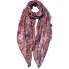 Šátek dámský šátek s květyrůžový