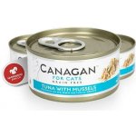 Canagan Cat tuňák a mušle 75 g – Hledejceny.cz