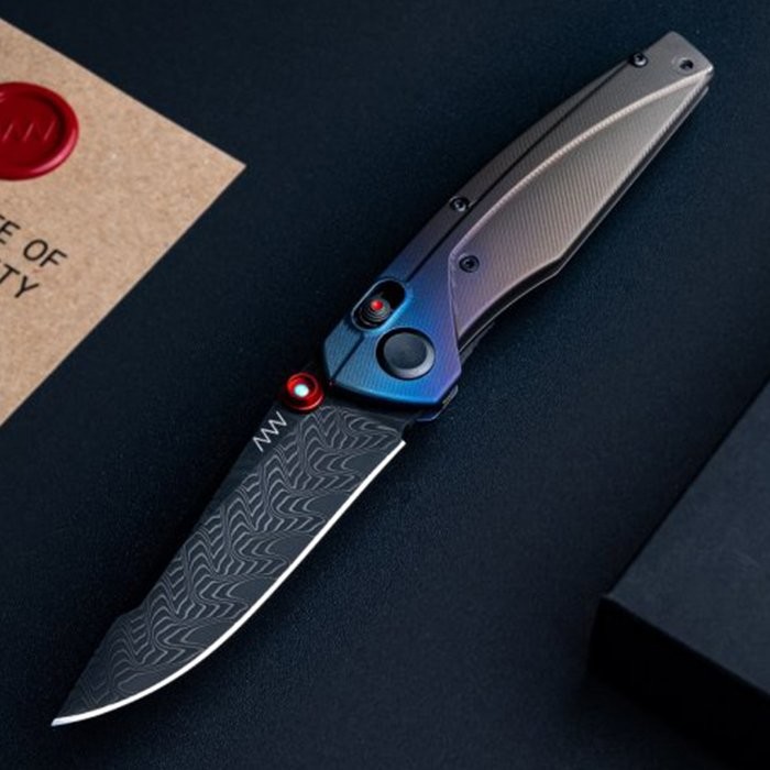 ANV Knives A100 FF EL CORE - DLC, A LOCK, TI