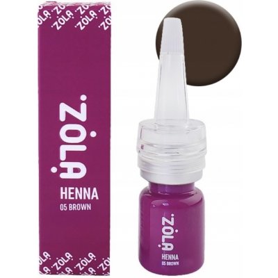 Zola henna na obočí Ebony brown 5 g – Zboží Dáma