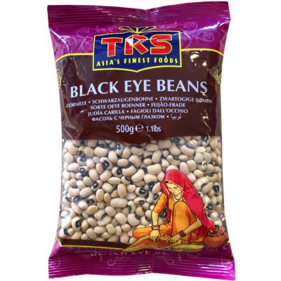 TRS Fazole černé oko Black Eye Beans 0,5 kg – Hledejceny.cz
