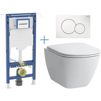 Geberit Laufen Duofix Special s tlačítkem Sigma01 Round 111.355.00.5 BY1 – Zbozi.Blesk.cz