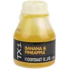 Návnada a nástraha Shimano Booster TX1 Hookbait Glug 200ml Banana & Pineapple