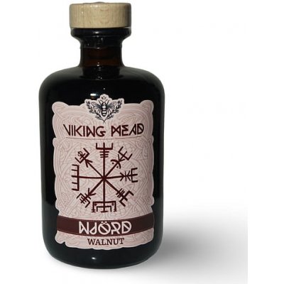 Hřebečská medovina Viking Mead Njörd - Vlašský ořech 0,5 l – Zboží Dáma
