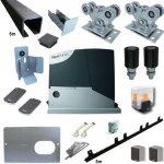 Sada pro posuvnou samonosnou bránu do šíře 4,5m - 400kg - C70Fe - Robus400kit – Zbozi.Blesk.cz