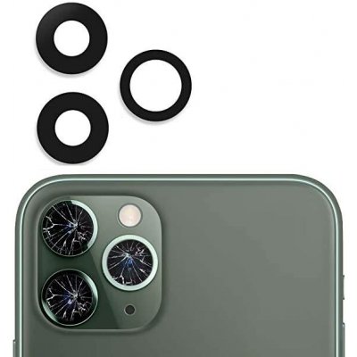 Sklíčko zadní kamery iPhone 11 PRO, 11 PRO MAX bez rámečku – Zboží Živě
