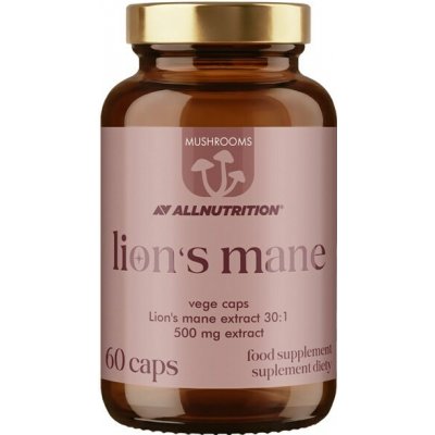 Allnutrition Mushrooms Lion's Mane 60 kapslí – Hledejceny.cz