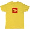 Pánské tričko s potiskem 686 triko Knockout SS T-shirt Yellow