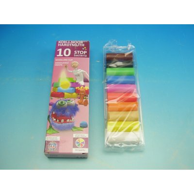 Koh-i-noor Modelína Stop Bacteria 10 barev KOH 131810 200 g – Zboží Mobilmania