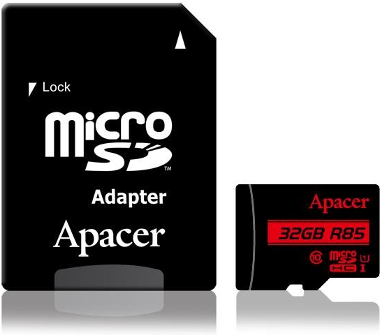 Apacer microSDHC 32 GB UHS-I U1 AP32GMCSH10U5-R