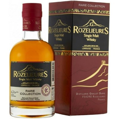 Rozelieures Whisky Rare Collection 40% 0,2 l (karton) – Hledejceny.cz