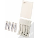 Panasonic Eneloop Smart Plus BQ-CC87 + 4x AA K-KJ87MCD40 – Zboží Živě