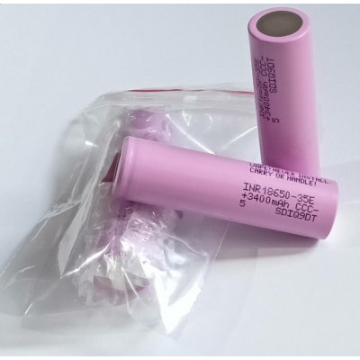 SAMSUNG 3400mAh 8A 3,6V INR18650-35E – Zboží Živě