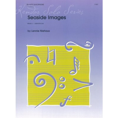 Niehaus: Seaside Images grade 3 / altový saxofon a klavír – Sleviste.cz