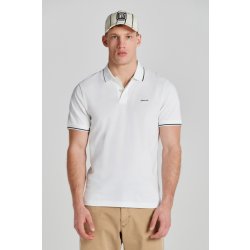 Gant TIPPING SS PIQUE RUGGER WHITE